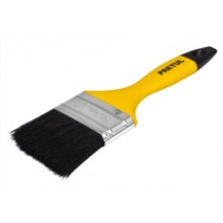 Brocha uso general, mango plástico, pretul