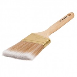 Brocha de corte angular cerdas sinteticas 1 1/2"