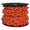 Cadena plástica con grosor de 6mm naranja