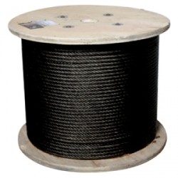 Cable de acero alma de acero 1/4" 500m