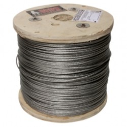 Cable de acero 3/32" 100m galvanizado