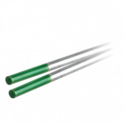 Electrodo d/tungsteno verde puro 1/16"x7