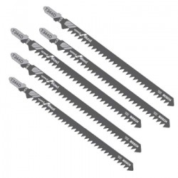 5 Seguetas de sierra caladora para madera