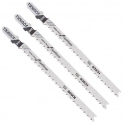 3 Seguetas de sierra caladora para madera