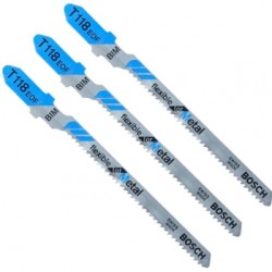 3 Seguetas de sierra caladora para metal