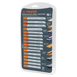 Juego de 16 seguetas zanco "U"