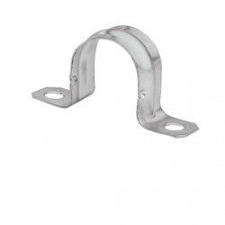 10 Abrazaderas para tubo tipo omega de 3/8"