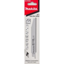 Segueta sable 6" 18 TPI P/INOX, lamina de INOX