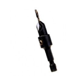 Avellanador en v c/punta de carburo numero 6 broca 3/32 x 3/8