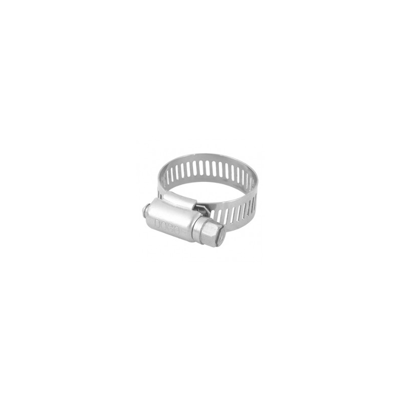 Abrazadera sinfin de acero inoxidable #16 3/4" A 1-1/2"