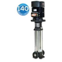 Motobomba vertical de 25hp 220/440 V
