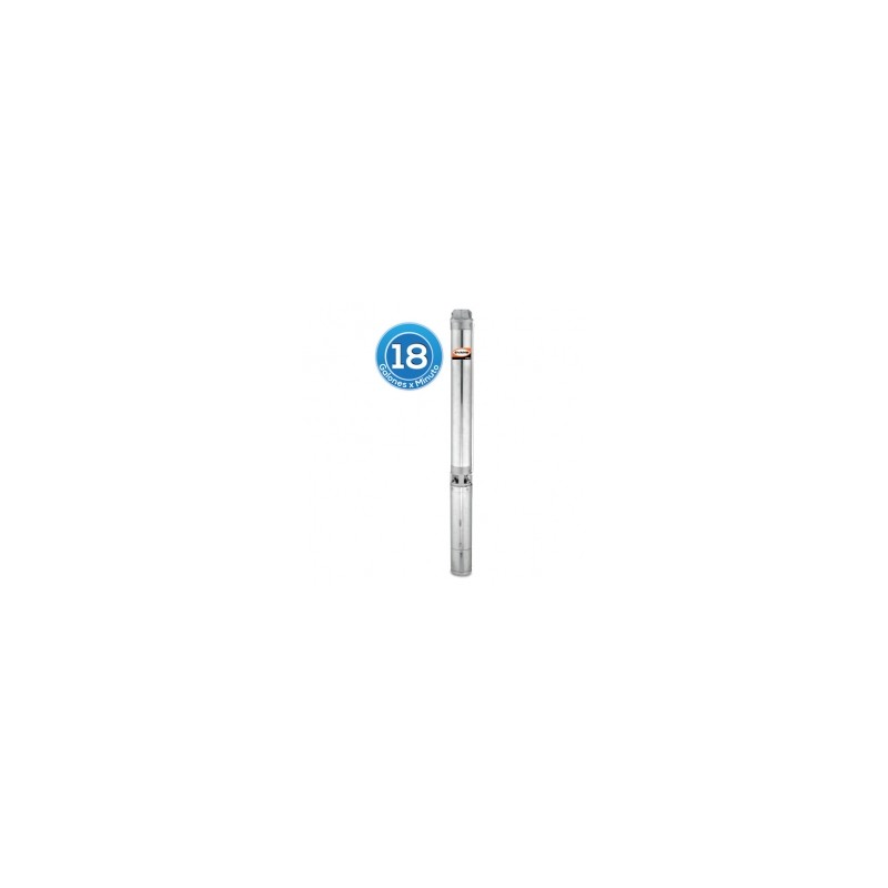 Bomba sumergible de pozo 95m 3HP Trif