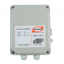 Caja de control con cap de 1HP 220V