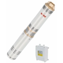 Bomba de agua sumergible tipo bala de 1-1/4"  1 hp