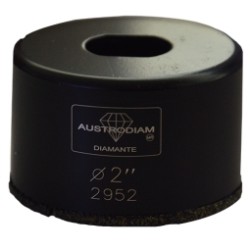 Broca de diamante electrodepositada de 2"