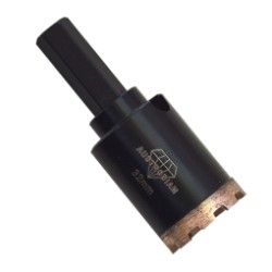 Broca de diamante para vidrio de 1-1/4"