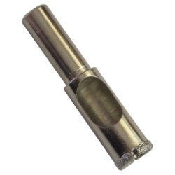 Broca de diamante soldada al vacio de 1/2"