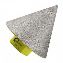 Broca de diamante chaflan biselado de 2"