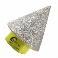 Broca de diamante chaflan biselado de 1-3/8"