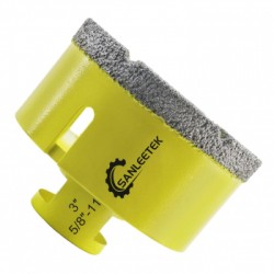 Broca de diamante electrodepositado 3"