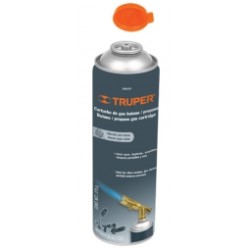 Lata de gas valvula roscada