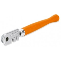 Cortador de vidrio de 5" cabeza con 6 cuchillas