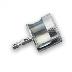 Brocasierra con granalla de diamante con árbol 5/8"