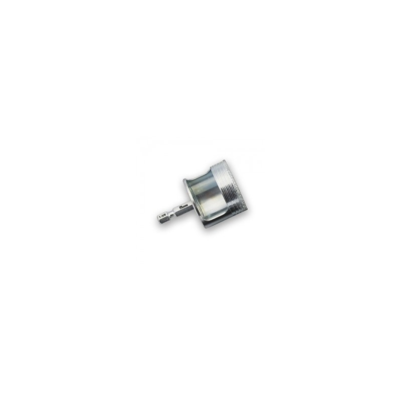 Brocasierra con granalla de diamante con árbol 3/4"