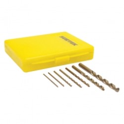 Juego de 7 brocas acero con cobalto